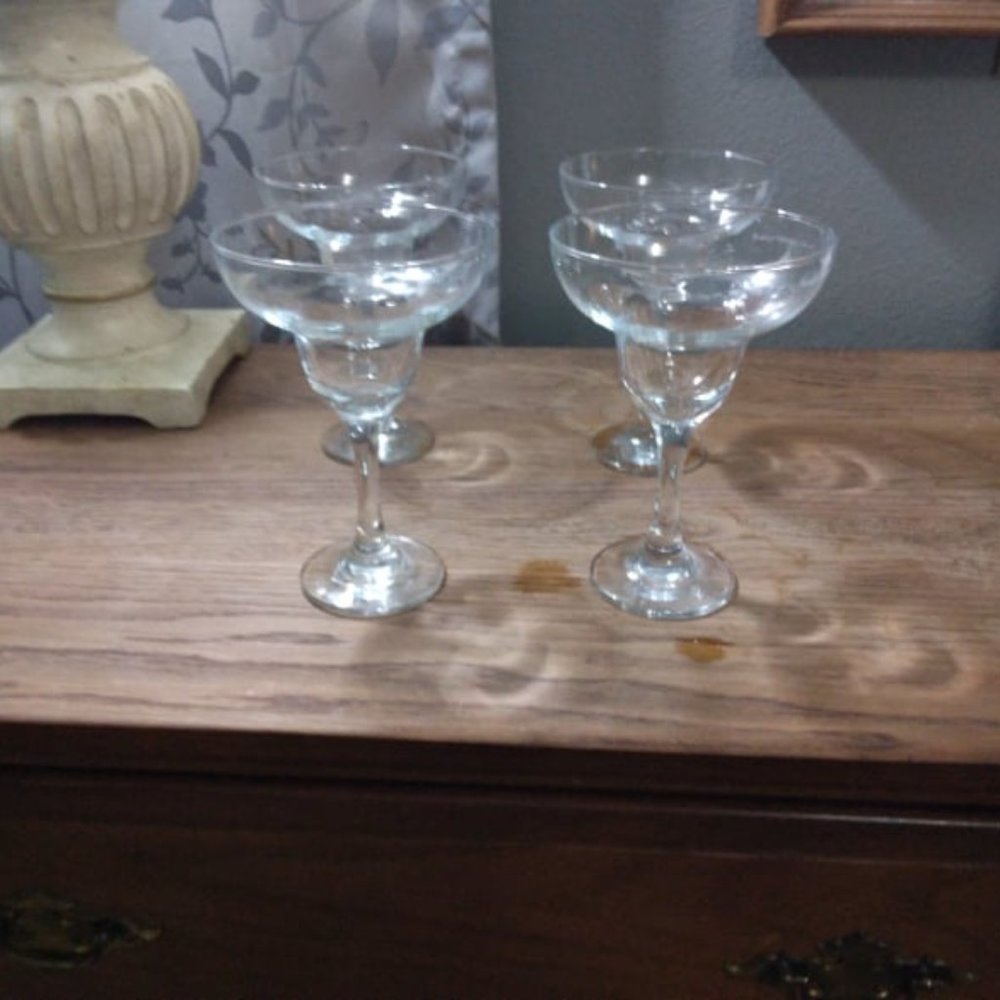 Margarita Glasses. Set of Four!